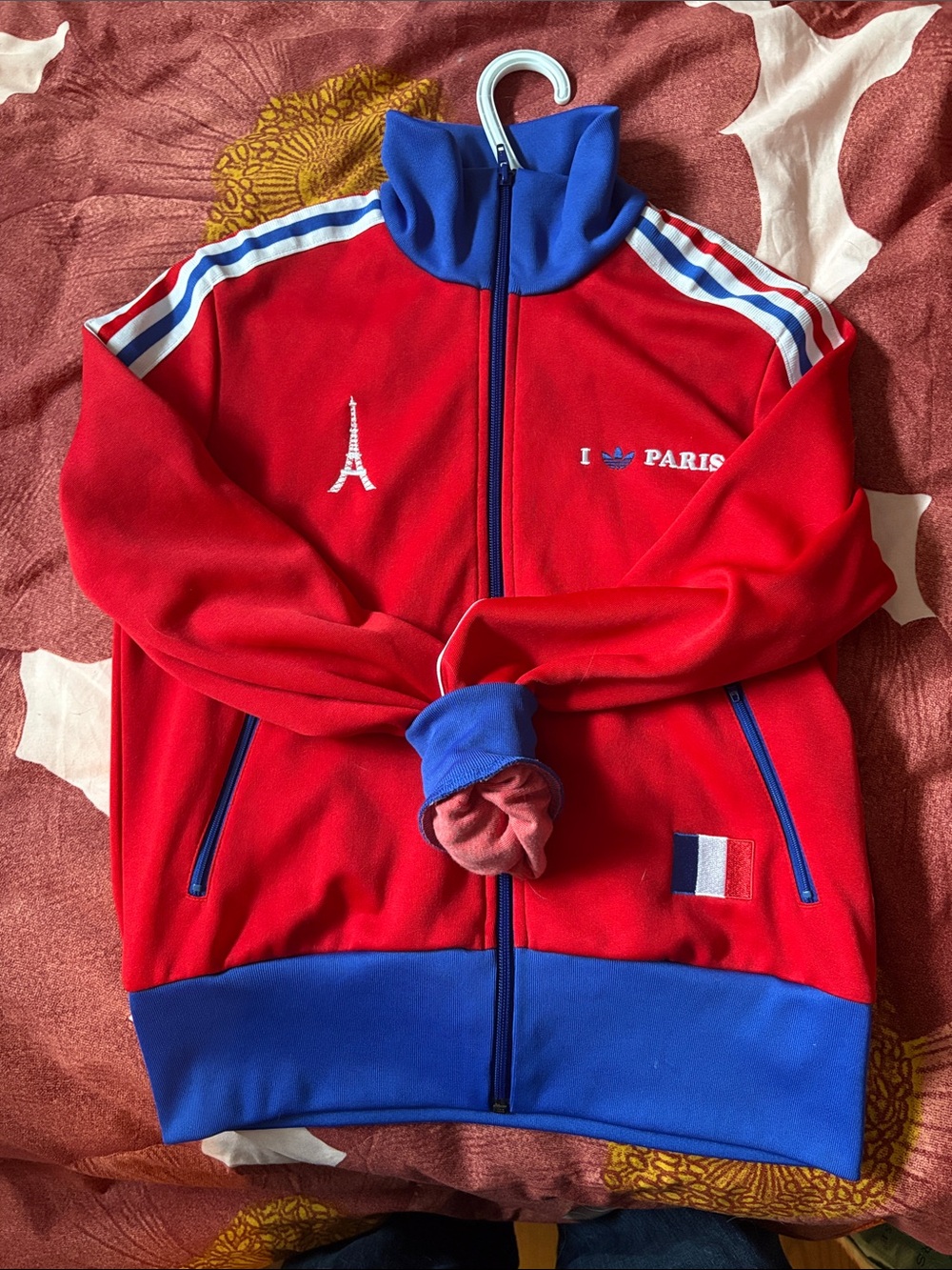 VINTAGE ADIDAS I ❤️ Paris Track Jacket 🌀❤️🌀